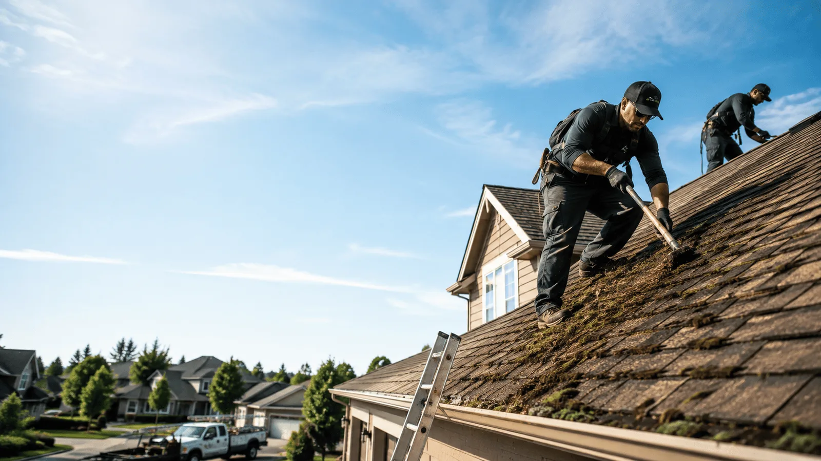 Roof Moss Removal in Montgomery, TX near me
